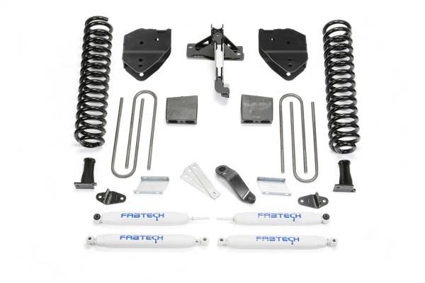 Fabtech - Fabtech Basic Lift System w/Shocks,  6 In. Lift - K2217