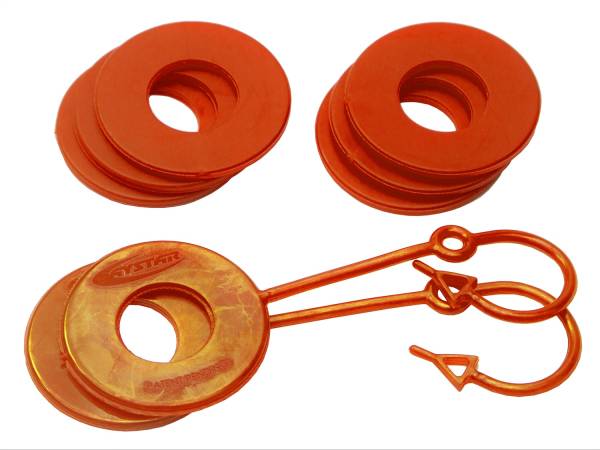 Daystar - Daystar D-Ring Lockers And Shackle Isolators,  6 Washers/2 Locker Washers - KU70059FA