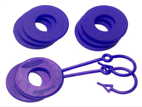 Daystar - Daystar D-Ring Lockers And Shackle Isolators,  6 Washers/2 Locker Washers - KU70059PR