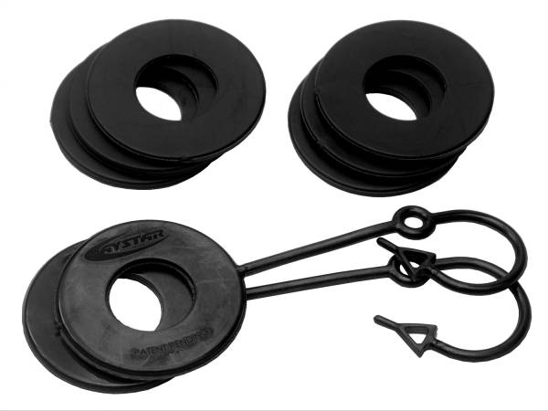 Daystar - Daystar D-Ring Isolator And Washer,  For 3/4 in. Shackles And D-Rings - KU70060BK