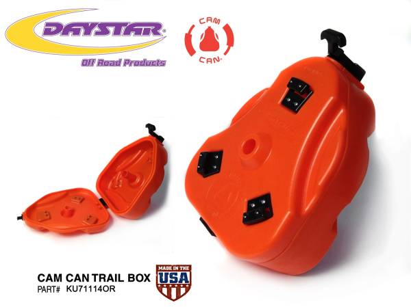 Daystar - Daystar Can Cam/Trail Box,  Orange - KU71114OR