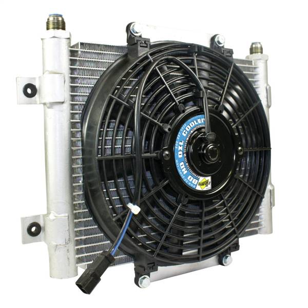 BD Diesel - BD Diesel Xtruded Auxiliary Transmission Oil Cooler,  Incl. Fan - 1300611