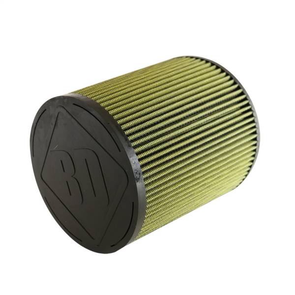 BD Diesel - BD Diesel High Flow Washable Air Filter,  4 in. Inlet - 1401604