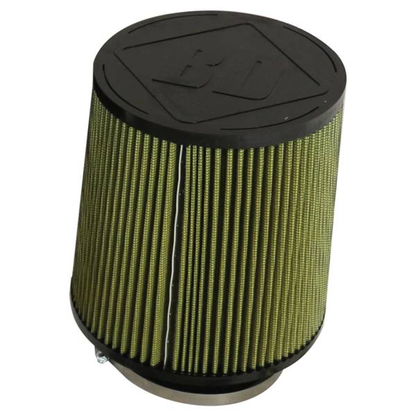 BD Diesel - BD Diesel High Flow Washable Air Filter,  5 in. Inlet - 1401605