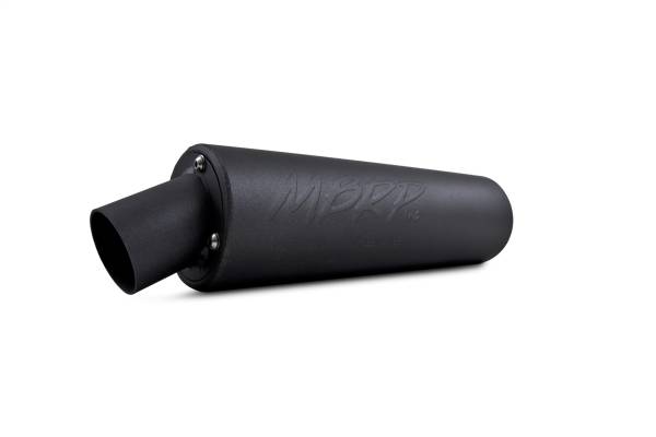 MBRP Exhaust - MBRP Exhaust Utility Muffler,  Black - AT-7010UT