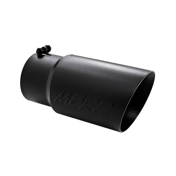 MBRP Exhaust - MBRP Exhaust Armor BLK Exhaust Tip,  5 in. Inlet Diameter - T5074BLK