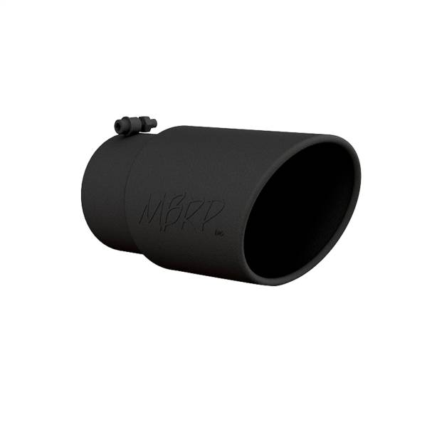 MBRP Exhaust - MBRP Exhaust Armor BLK Exhaust Tip,  5 in. Inlet Diameter - T5075BLK