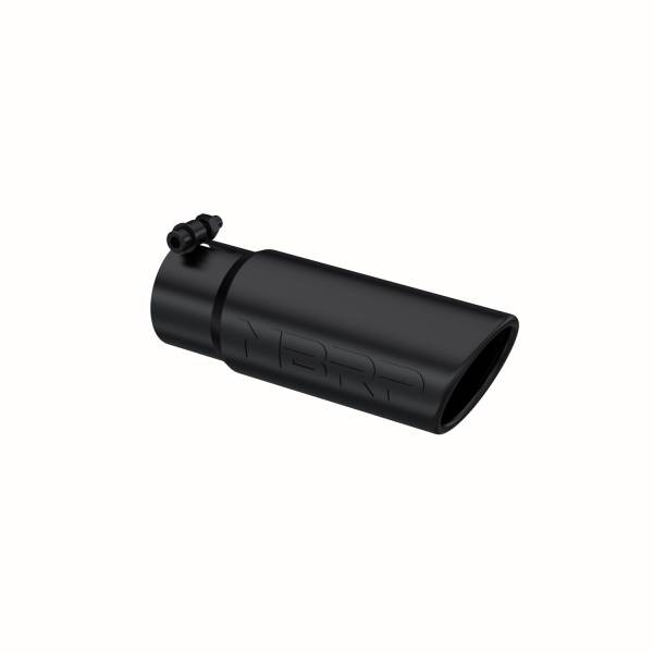 MBRP Exhaust - MBRP Exhaust Armor BLK Exhaust Tip,  3 in. Inlet Diameter - T5115BLK