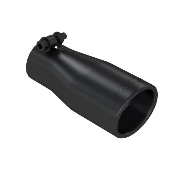MBRP Exhaust - MBRP Exhaust Armor BLK Exhaust Tip,  2.5 in. Inlet Diameter - T5116BLK