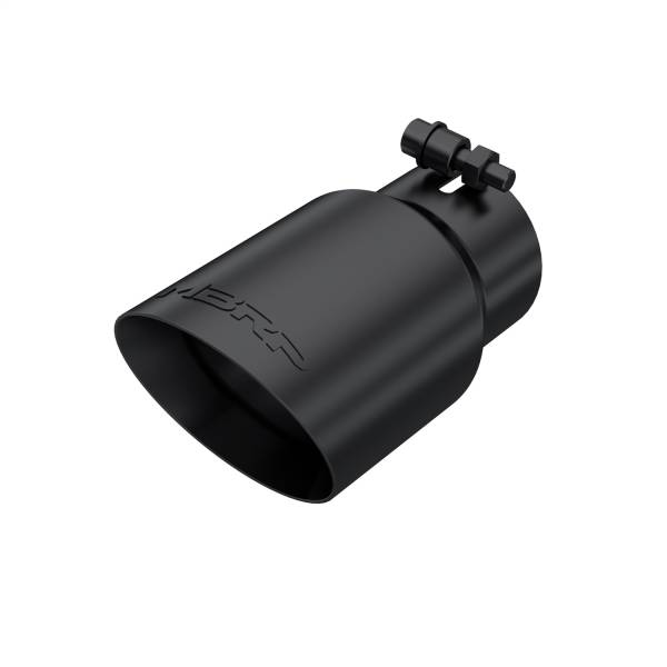 MBRP Exhaust - MBRP Exhaust Armor BLK Exhaust Tip,  3 in. Inlet Diameter - T5122BLK