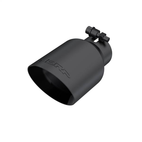 MBRP Exhaust - MBRP Exhaust Armor BLK Exhaust Tip,  2.5 in. Inlet Diameter - T5123BLK