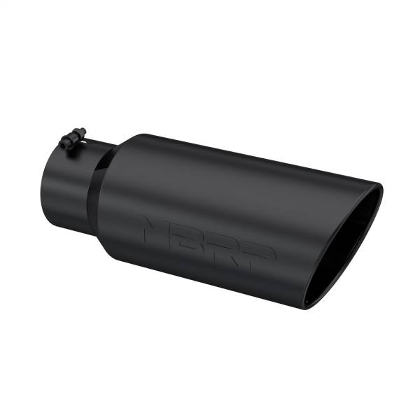 MBRP Exhaust - MBRP Exhaust Armor BLK Exhaust Tip,  5 in. Inlet Diameter - T5127BLK