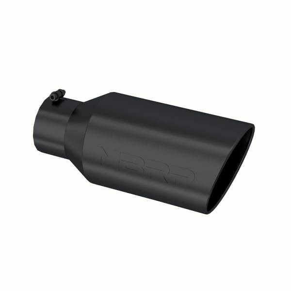 MBRP Exhaust - MBRP Exhaust Armor BLK Exhaust Tip,  5 in. Inlet Diameter - T5129BLK