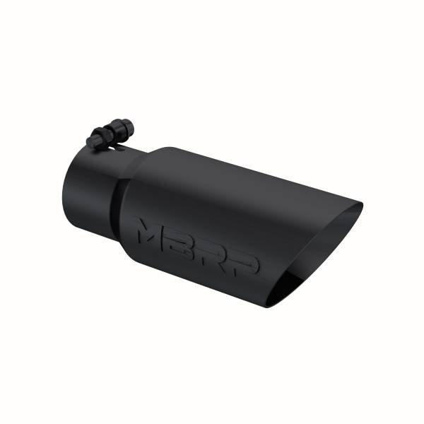 MBRP Exhaust - MBRP Exhaust Armor BLK Exhaust Tip,  3 in. Inlet Diameter - T5156BLK