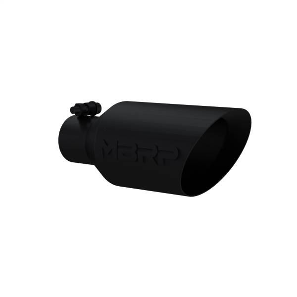 MBRP Exhaust - MBRP Exhaust Armor BLK Exhaust Tip,  2.5 in. Inlet Diameter - T5161BLK