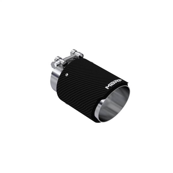 MBRP Exhaust - MBRP Exhaust Carbon Fiber Exhaust Tip,  3 in. Inlet Dia./4 Outlet Dia. - T5188CF