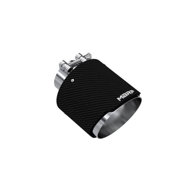 MBRP Exhaust - MBRP Exhaust Carbon Fiber Exhaust Tip,  2.5 in. Inlet Dia./5 in. Outlet Dia. - T5190CF
