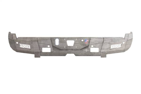 Road Armor - Road Armor Identity Rear Bumper Full Kit,  Center Section - 6112DR-A0-P2-MD-BH