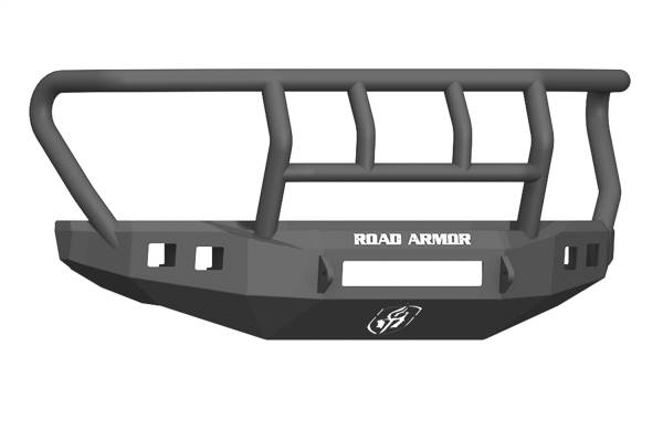 Road Armor - Road Armor Stealth Non-Winch Front Bumper,  Titan II Guard - 61742B-NW