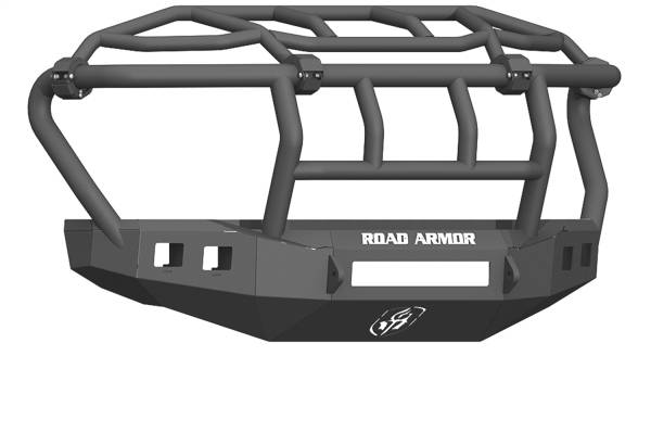 Road Armor - Road Armor Stealth Non-Winch Front Bumper,  Intimidator Guard - 61743B-NW