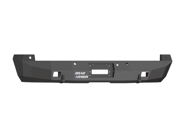 Road Armor - Road Armor Stealth Winch Rear Bumper,  w/Sensor Holes - 618S0B