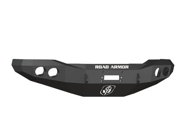 Road Armor - Road Armor Stealth Winch Front Bumper,  Round Holes - 66000B