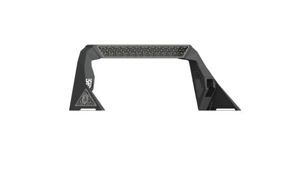 Road Armor - Road Armor Identity Headache Rack Kit,  Dual Cube w/Bedrail Pods - 6992DHRP-C1-MD