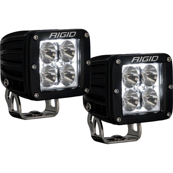 Rigid Industries - RIGID Radiance lighting family just got better with RBGW Pod Lights. A compact cube with the ability to toggle between eight available backlight options. Radiance+RBGW takes the customization of your vehicle to the next level. - 202053
