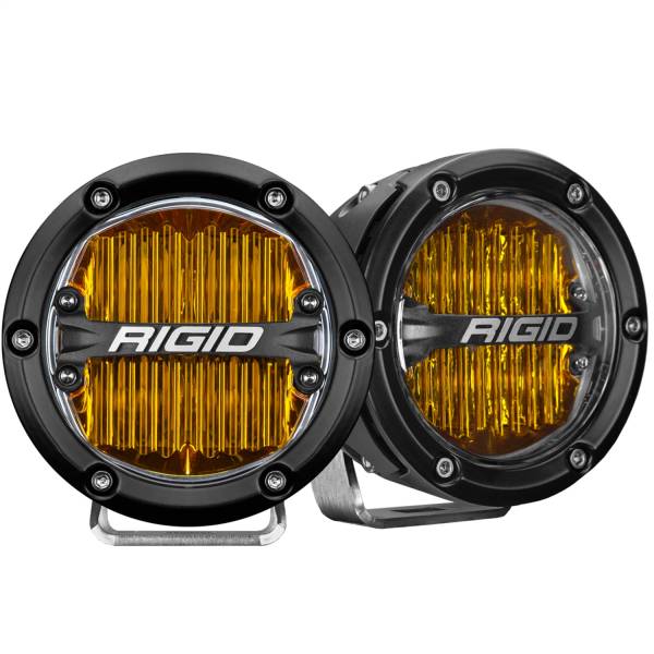 Rigid Industries - RIGID 360-Series PRO SAE Fog Yellow Pair - 36121