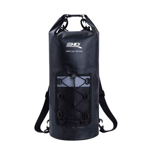 3D MAXpider - 3D MAXpider Roll-Top Dry Bag Backpack,  Black - 6117-09