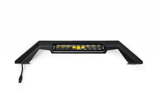 DV8 Offroad - DV8 Offroad LED Light Bar,  13 in.: Micro-Texture Powder Coat - LBUN-01