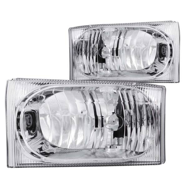 Anzo USA - Anzo USA Crystal Headlight Set,  Clear Lens - 111023