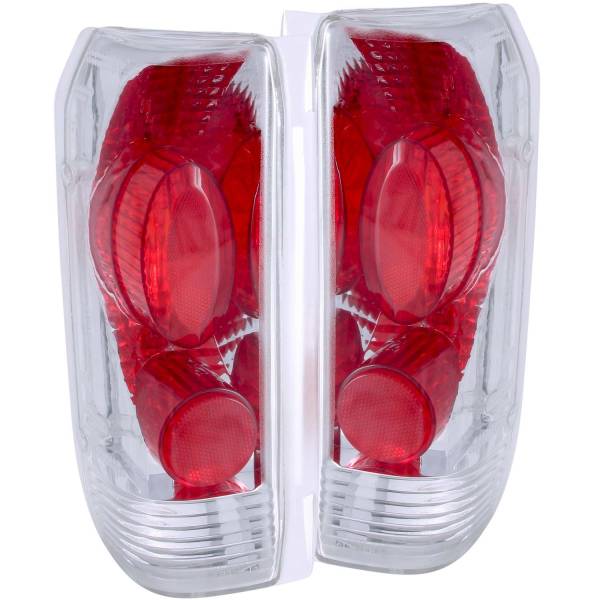 Anzo USA - Anzo USA Tail Light Assembly,  Red/Clear Lens - 211061
