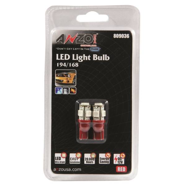 Anzo USA - Anzo USA LED Replacement Bulb,  194/168 - 809036