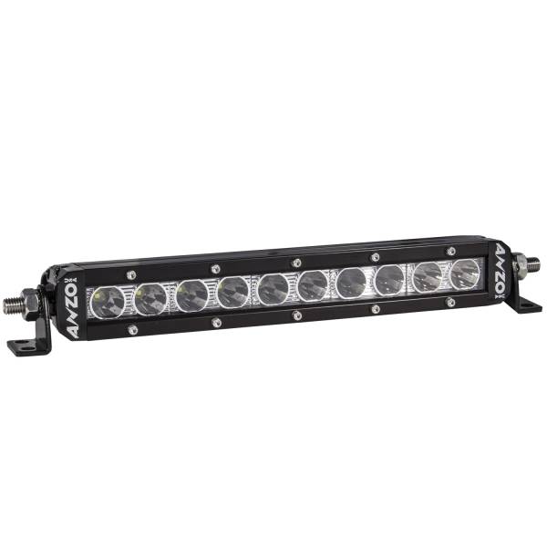 Anzo USA - Anzo USA Rugged Vision Off Road LED Light Bar,  10 in. - 881047