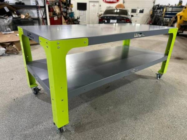 Wehrli Custom Fabrication - Wehrli Custom Fabrication 42 in. x 90 in. Modular Steel Work Bench - WCF25-4290-120