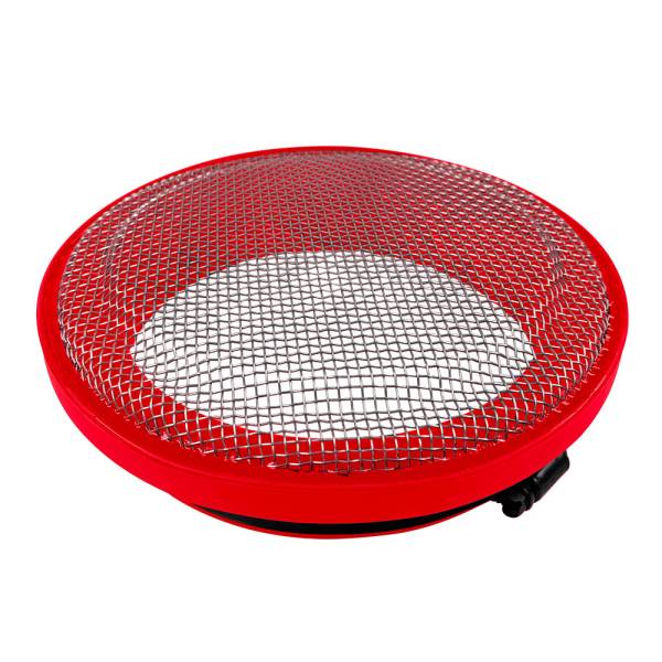 S&B - S&B Turbo Screen 6.0 Inch Red Stainless Steel Mesh W/Stainless Steel Clamp - 77-3005