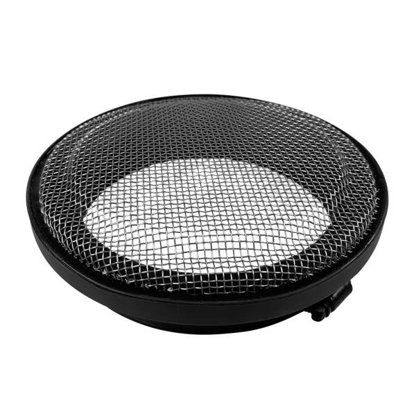 S&B - S&B Turbo Screen 6.0 Inch Black Stainless Steel Mesh W/Stainless Steel Clamp - 77-3002
