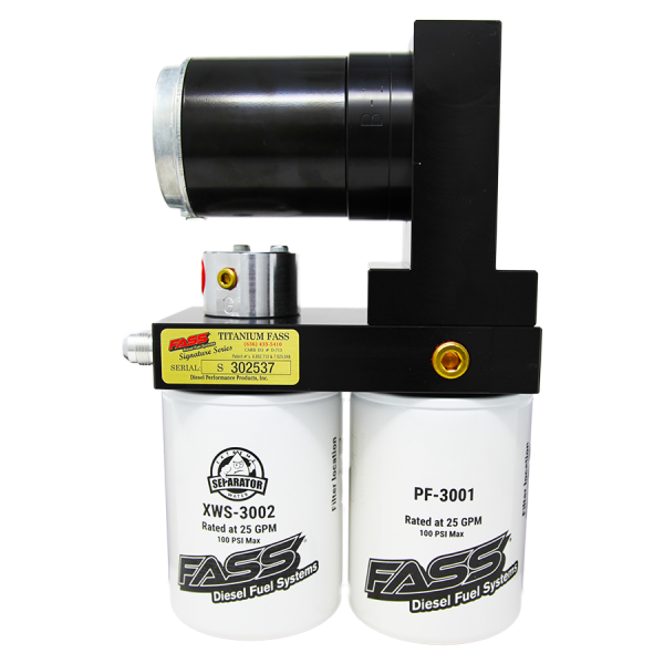 FASS - FASS TSF16165G Titanium Signature Series Diesel Fuel System 165GPH Ford Powerstroke 6.4L 2008-2010 - TSF16165G