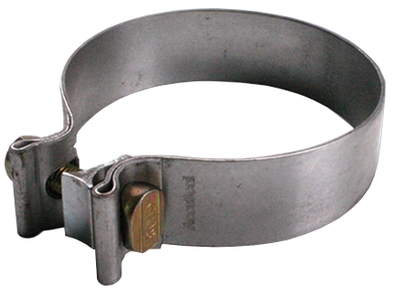 Diamond Eye Performance - Diamond Eye Performance Exhaust Clamp 5 Inch Stainless Torca Band Clamp - BC500S409