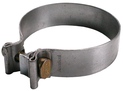 Diamond Eye Performance - Diamond Eye Performance Exhaust Clamp 4 Inch Stainless Torca Band Clamp - BC400S409