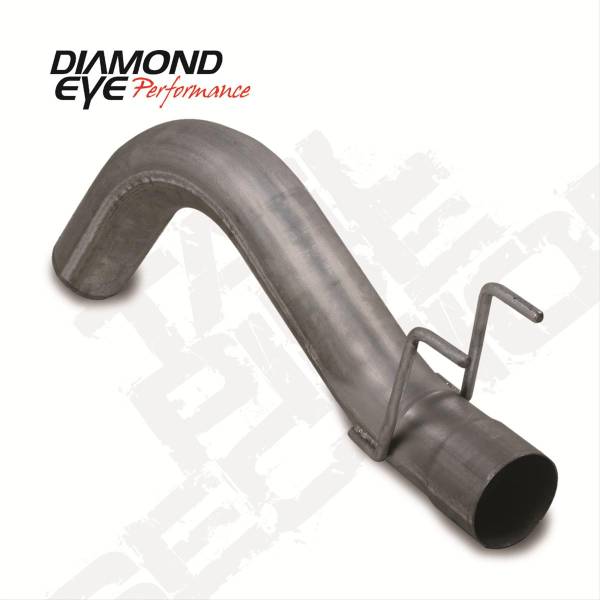 Diamond Eye Performance - Diamond Eye Performance Exhaust Pipe 4 Inch 08-10 Ford F250/F350 Superduty First Section Pass Stainless Performance Series - 165040