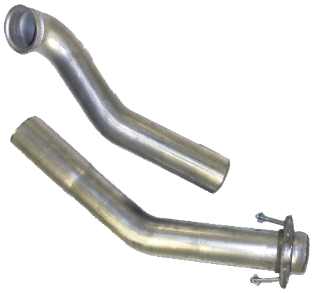 Diamond Eye Performance - Diamond Eye Performance Turbocharger Down Pipe For 94-97.5 Ford F250/F350 Superduty 7.3L Powerstroke Performance Series - 122004