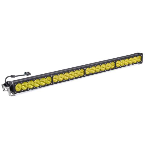 Baja Designs - Baja Designs 40 Inch LED Light Bar Amber Wide Driving Pattern OnX6 Series - 454014