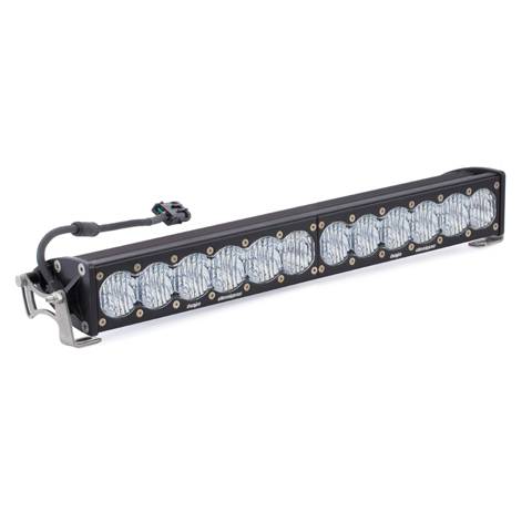 Baja Designs - Baja Designs 20 Inch LED Light Bar Single Straight Wide Driving Combo Pattern OnX6 - 452004