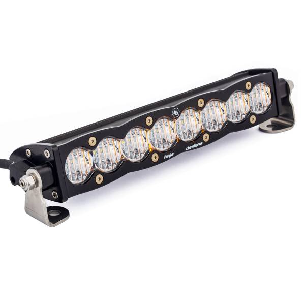 Baja Designs - Baja Designs 10 Inch LED Light Bar Wide Driving Pattern S8 Series - 701004