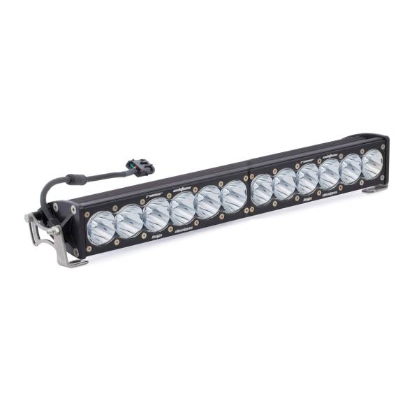 Baja Designs - Baja Designs 20 Inch LED Light Bar Single Straight High Speed Spot Pattern Racer Edition OnX6 - 412002