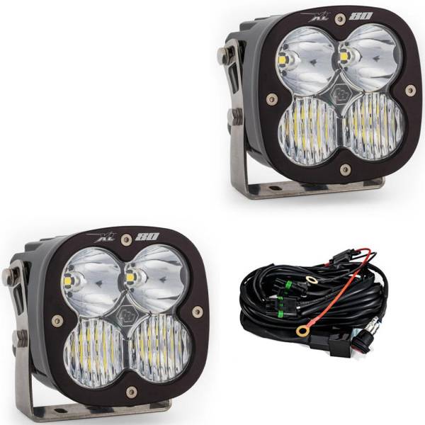 Baja Designs - Baja Designs LED Light Pods Driving Combo Pattern Pair XL80 Series - 677803