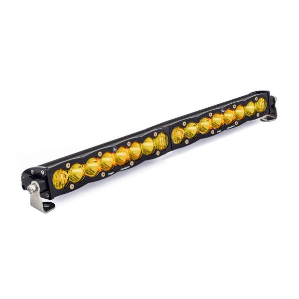 Baja Designs - Baja Designs 20 Inch LED Light Bar Single Amber Straight Driving Combo Pattern S8 Series - 702013