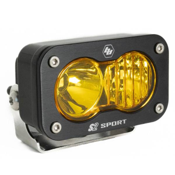 Baja Designs - Baja Designs LED Work Light Amber Lens Driving Combo Pattern Each S2 Sport - 540013